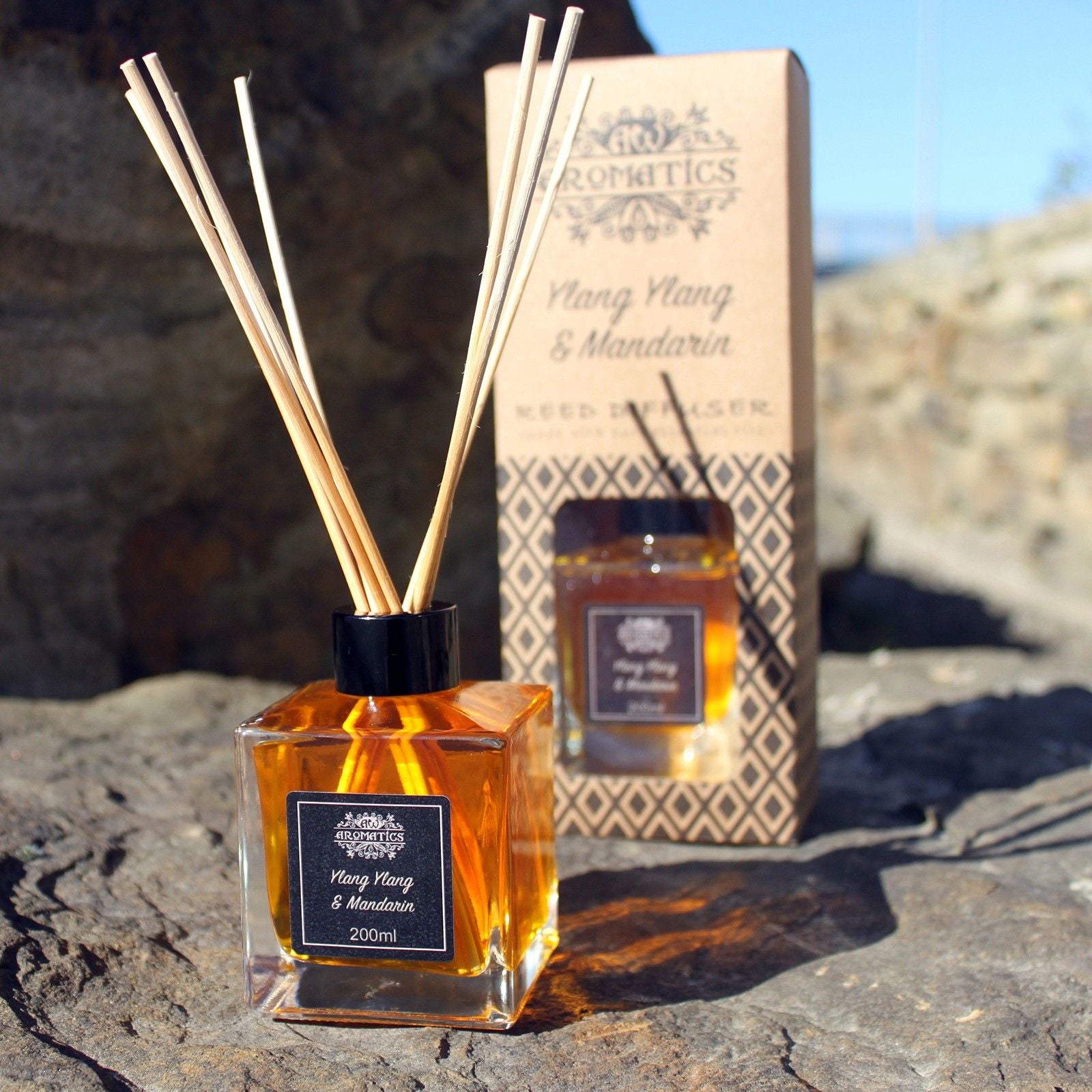 200ml Patchouli Essential Oil Reed Diffuser